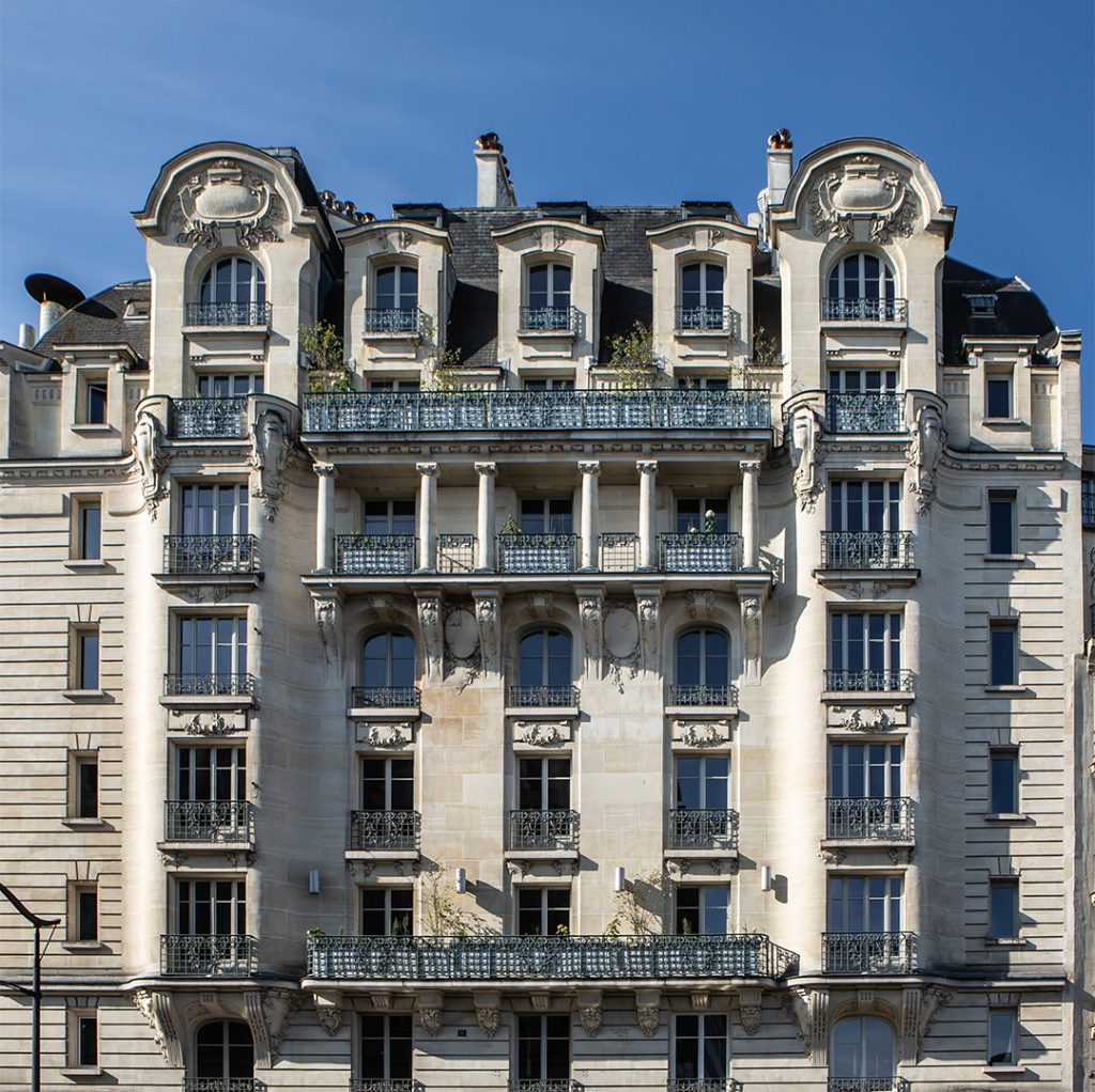 Immeuble 1900 Hôtel Flanelles Paris 10e