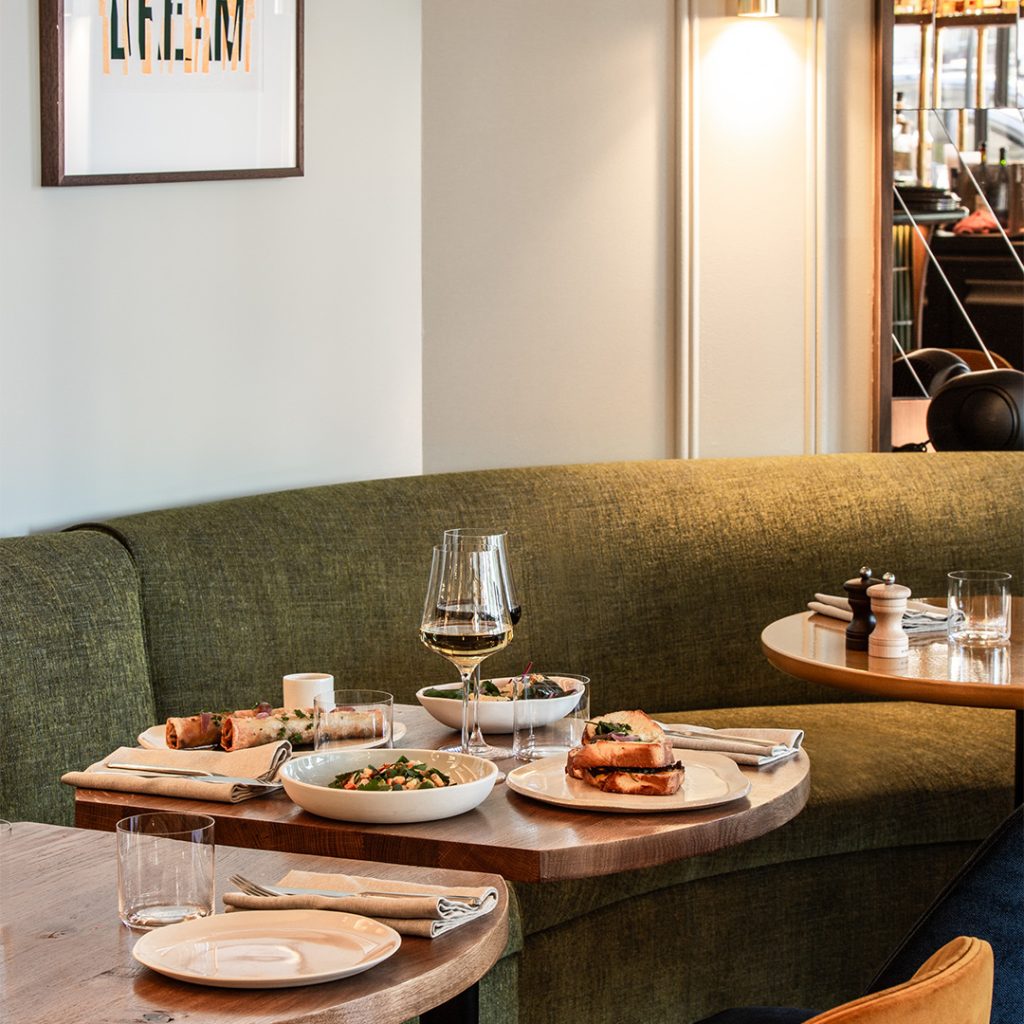 Intérieur Restaurant Les Flanelles Hotel Paris 10e