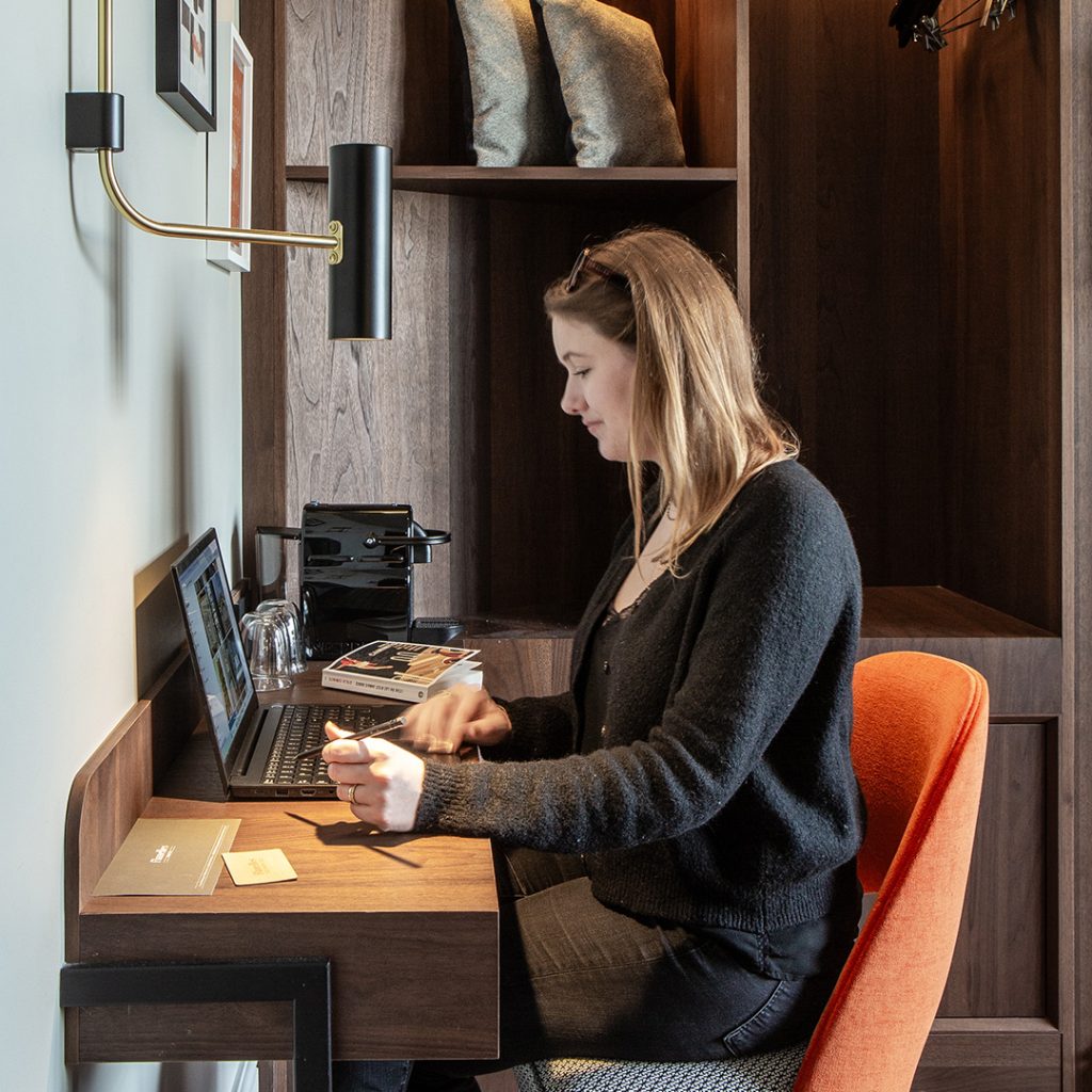 Espace de travail Hôtel Flanelles Paris 10e