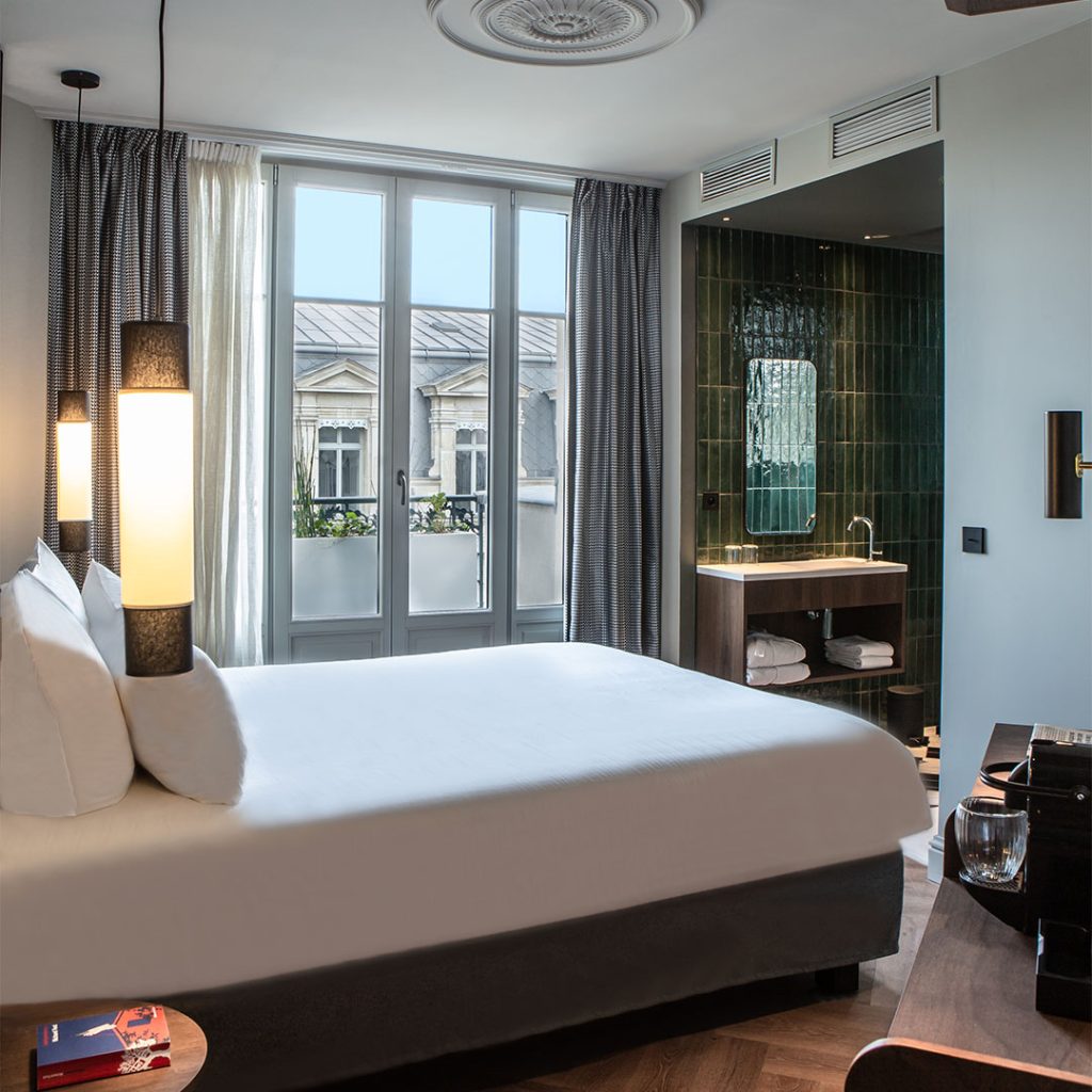 Hotel Flanelles - Chambres Paris 10e - Classique Balcon - 00001